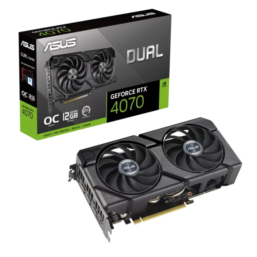 ASUS Dual GeForce RTX 4070 Evo 12GB OC NVIDIA Graphic Card