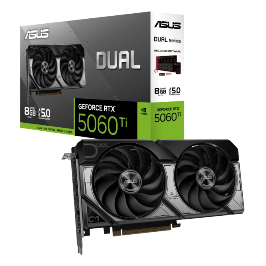 ASUS Dual GeForce RTX 5060 Ti 8GB Nvidia Graphic Card