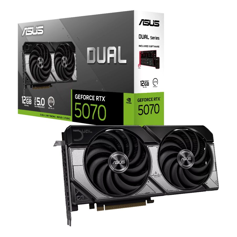 ASUS Dual GeForce RTX 5070 12GB Nvidia Graphic Card