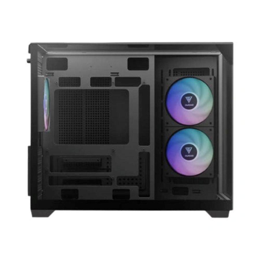 GAMDIAS Atlas M3M ARGB MATX Mini Tower Cabinet (Black) - picture 2