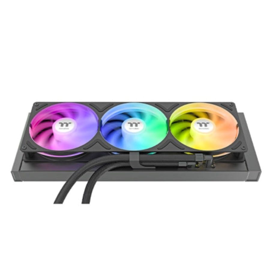 THERMALTAKE ST360 Ultra ARGB 360M CPU Liquid Cooler (Black) (With 7 inch LCD Display) - picture 2