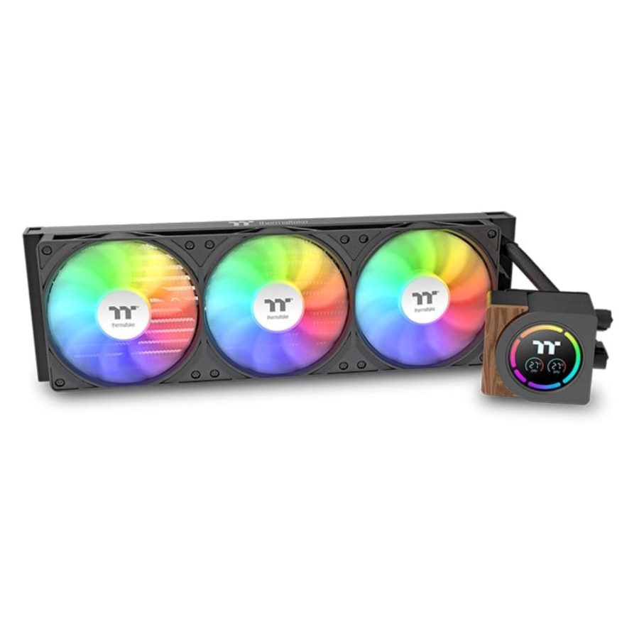 THERMALTAKE LB360-S ARGB 360mm CPU Liquid Cooler (Black) (With LCD Display)