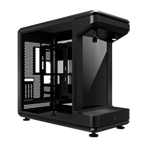 COOLER MASTER MASTER FRAME 360 Stage LCD ATX Mid Tower Cabinet (Black)
