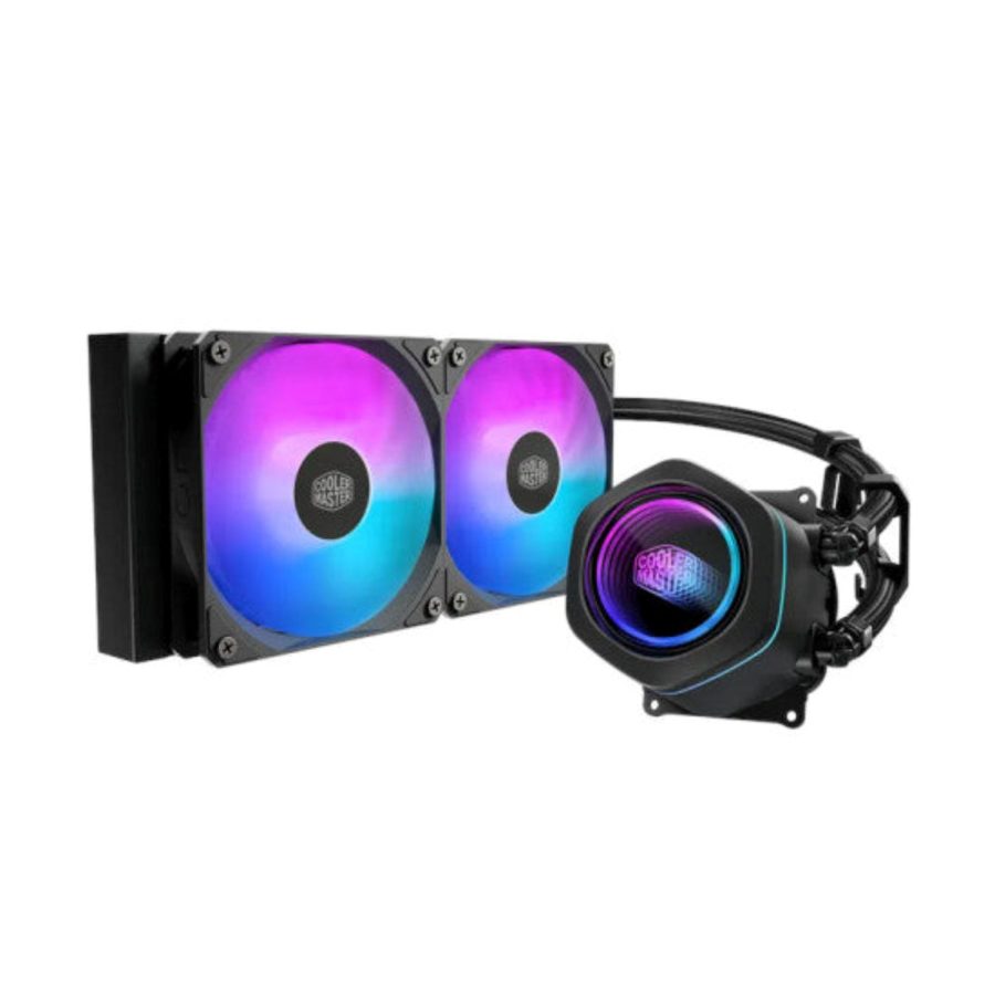 COOLER MASTER Masterliquid Core NEX 240mm ARGB CPU Liquid Cooler (Black)