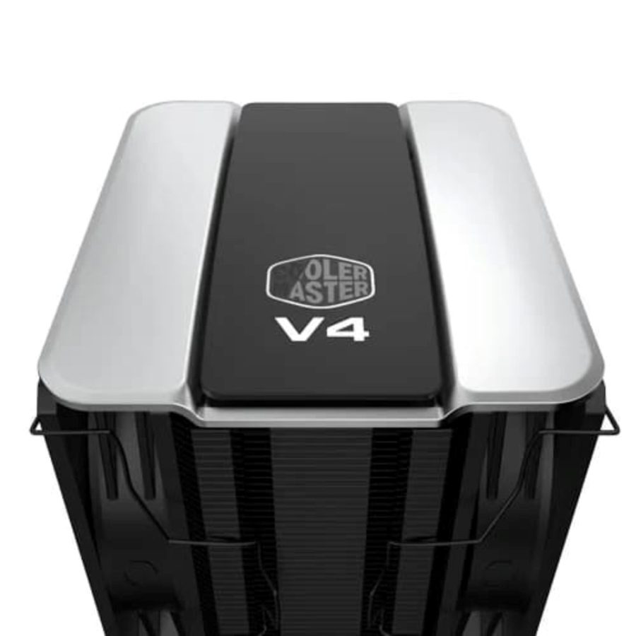 COOLER MASTER V4 Alpha 3DHP 120mm Single Tower CPU Air Cooler (Black)