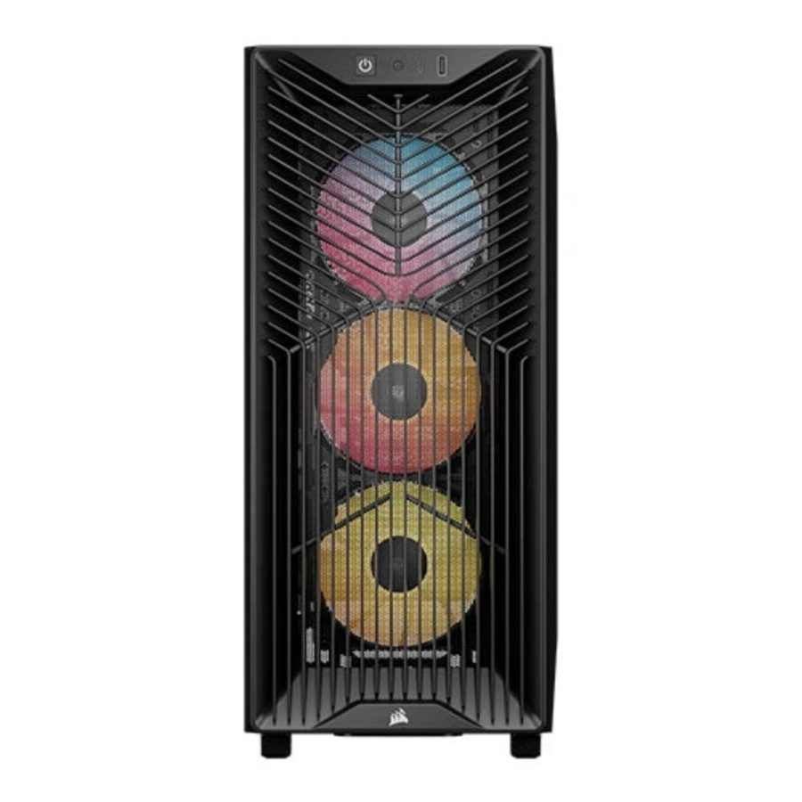 CORSAIR 3200D RS ARGB ATX Mid Tower Cabinet (Black) - picture 2