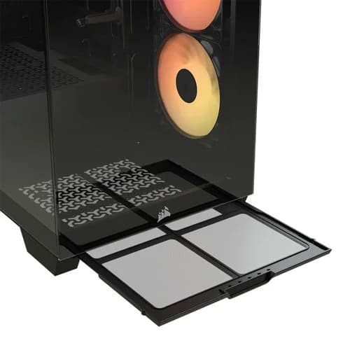 CORSAIR 3500X RS-R ARGB EATX Mid Tower Cabinet (Black) - picture 2