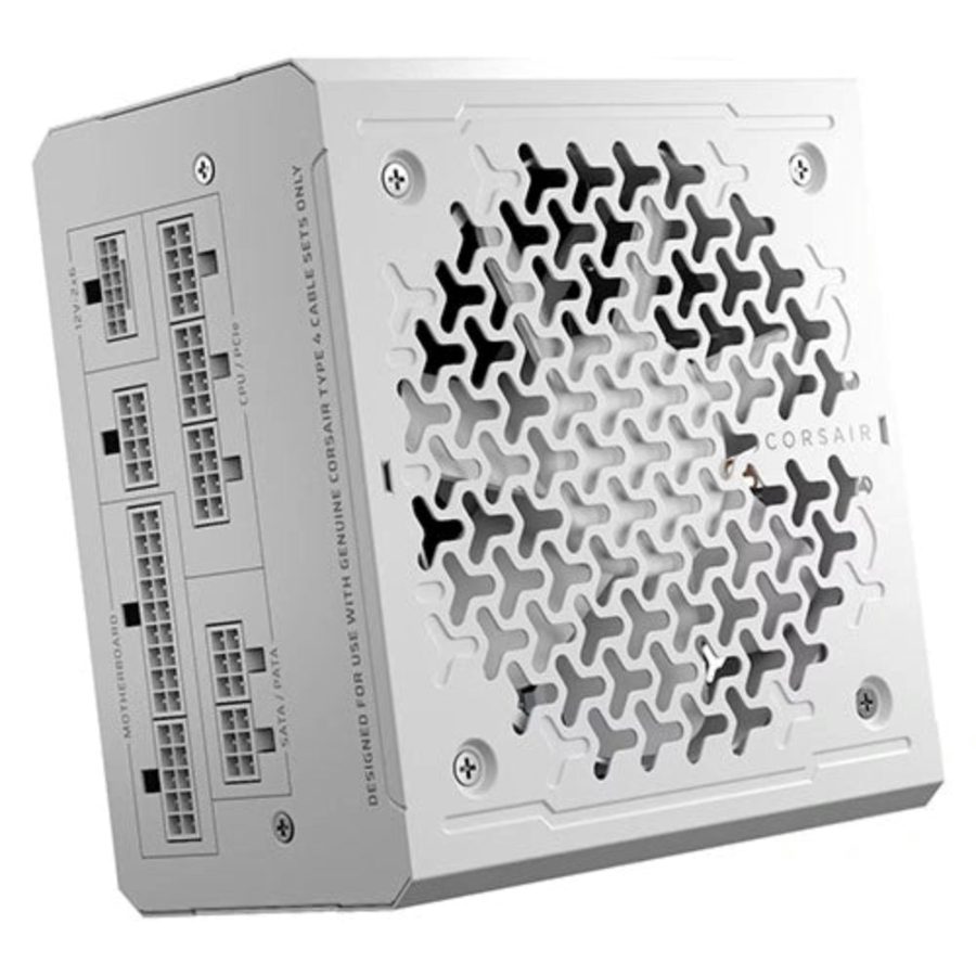 CORSAIR RM1000e 1000W 80+ Gold ATX 3.1 Fully Modular Power Supply (White)