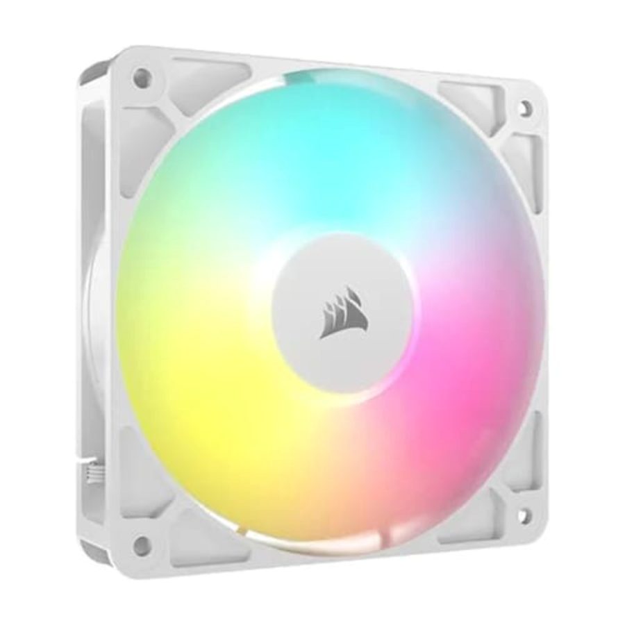 CORSAIR RS120 ARGB 120mm PWM Cabinet Fan (White) (Single Pack)