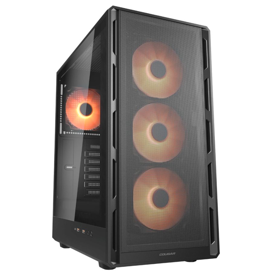 COUGAR Airrface Pure Pro ARGB ATX Mid Tower Cabinet (Black)