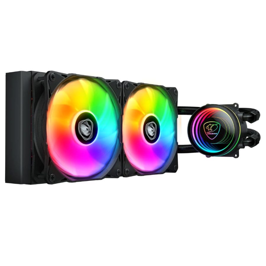 COUGAR Poseiden Elite ARGB 240mm CPU Liquid Cooler (Black) - picture 2