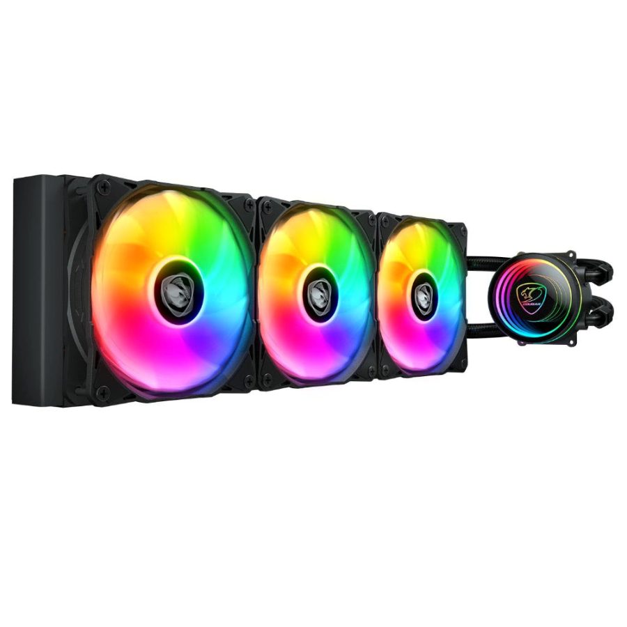 COUGAR Poseiden Elite ARGB 360mm CPU Liquid Cooler (Black) - picture 3