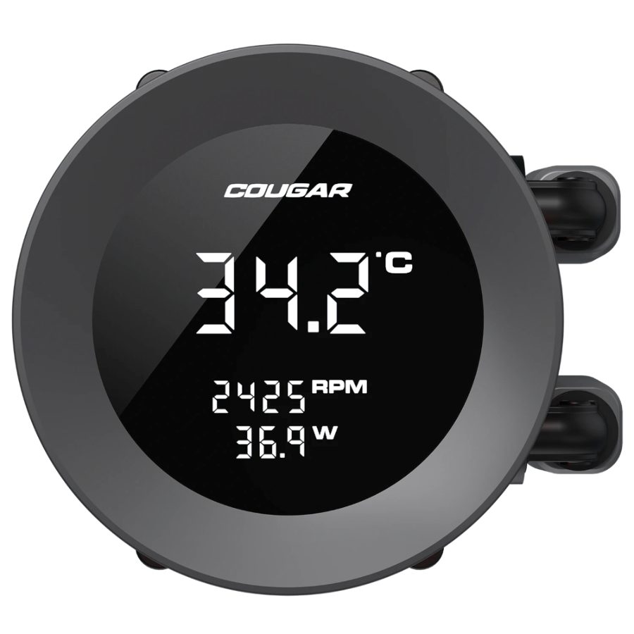 COUGAR Poseiden Vistek ARGB 240mm CPU Liquid Cooler (Black) - picture 3