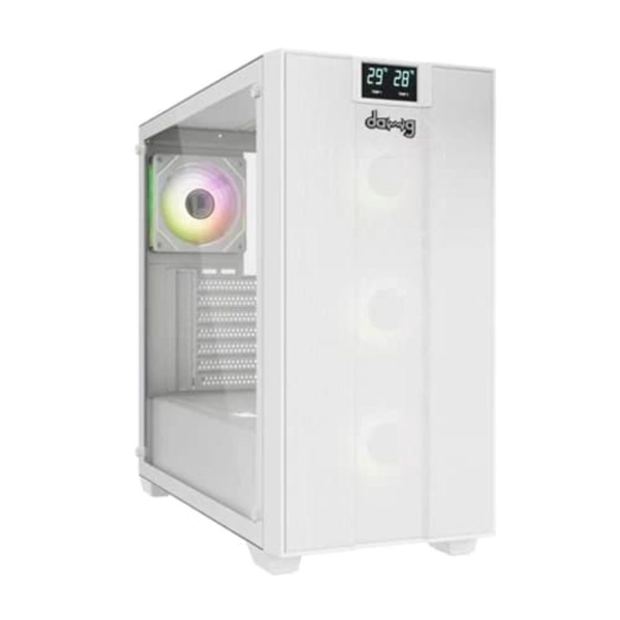 DAWG X 678 ARGB ATX Mid Tower Cabinet (White)
