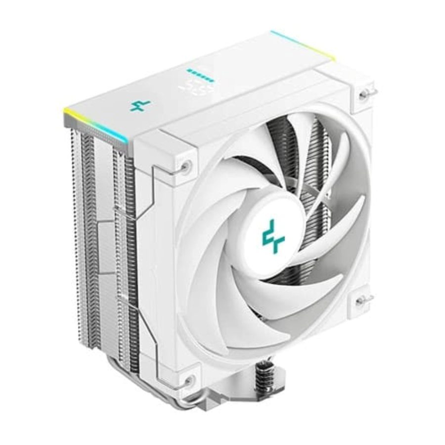 DEEPCOOL AK400 Digital SE 120mm Single Tower CPU Air Cooler (White)