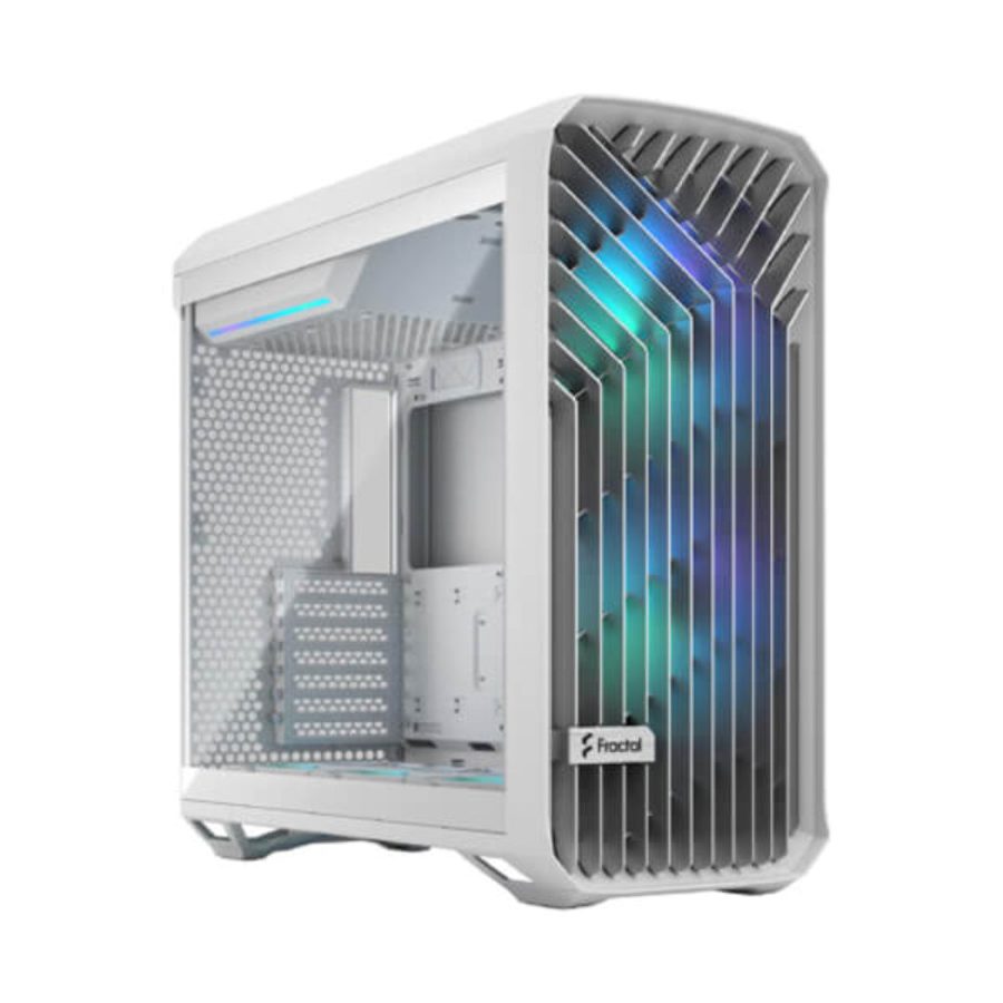 FRACTAL DESIGN Torrent RGB TG Clear Tint EATX Mid Tower Cabinet (White)