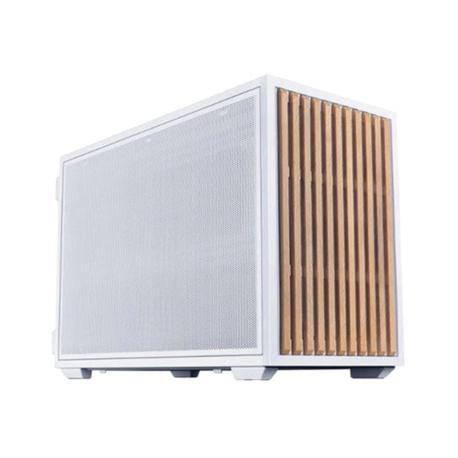 LIAN LI B4 Wood MATX Mini Tower Cabinet (White) - picture 2