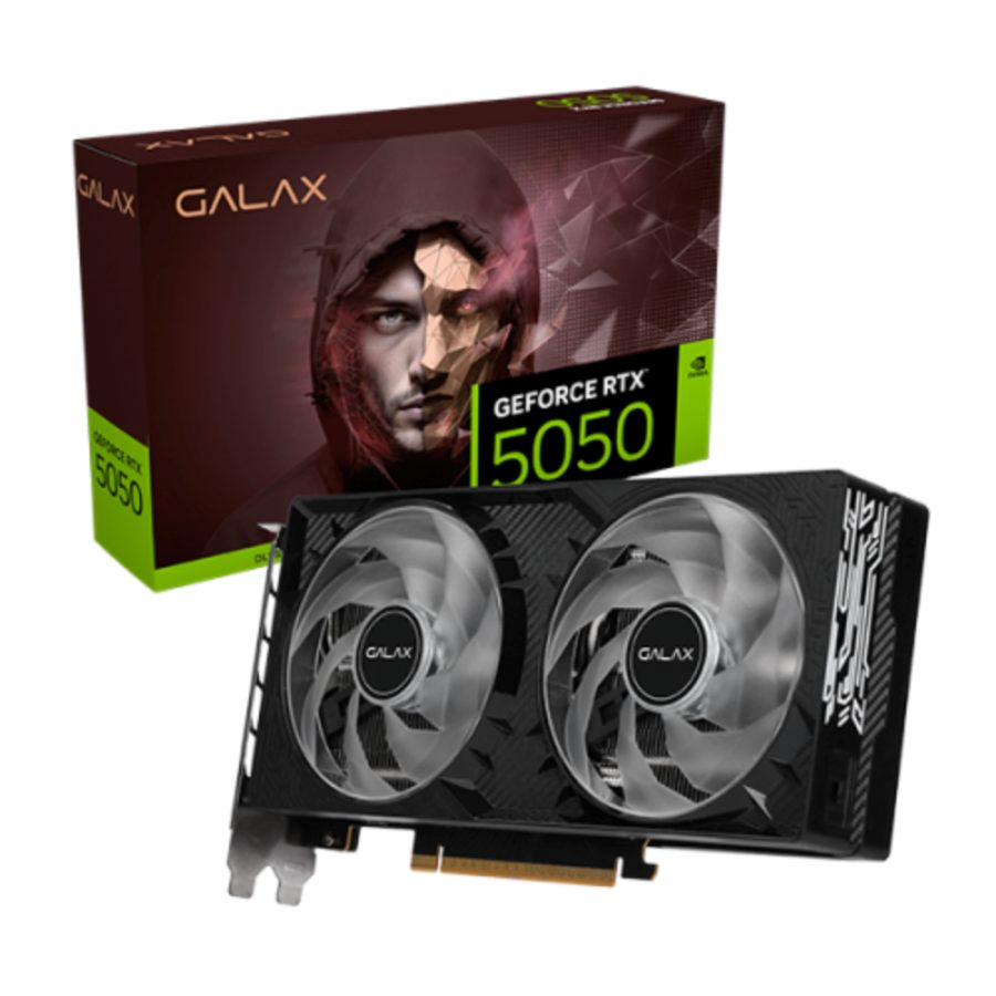 GALAX GeForce RTX 5050 1 Click OC 8GB NVIDIA Graphic Card
