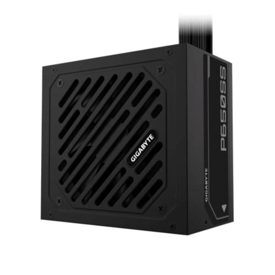 GIGABYTE P650SS 80+ Silver ATX 3.1 Non Modular Power Supply (Black) (650W)