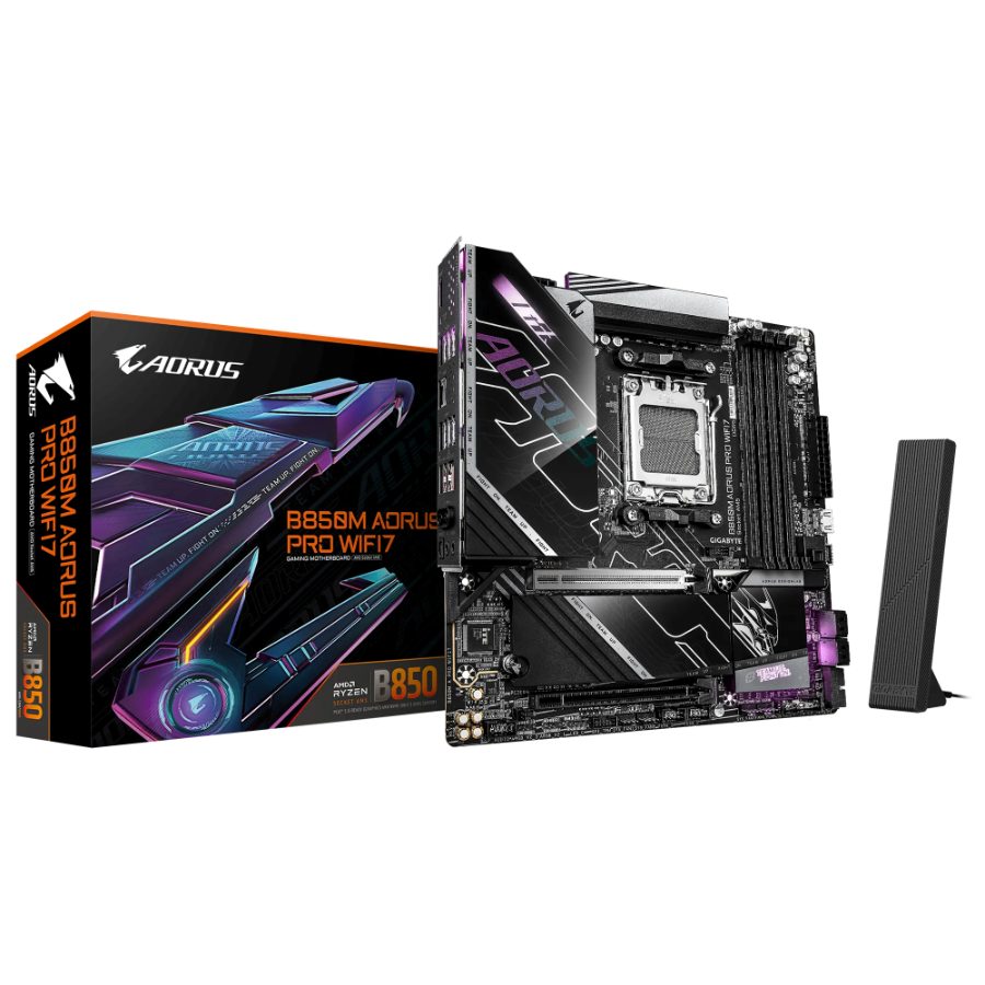 GIGABYTE B850M Aorus Pro Wifi7 DDR5 AMD Motherboard