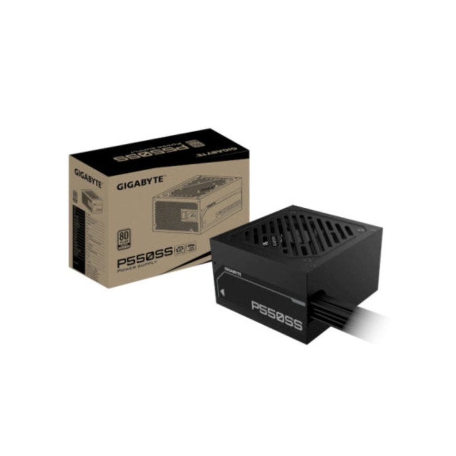 GIGABYTE P550SS 80+ SIlver Non-Modular ATX 3.1 Power Supply (550W)