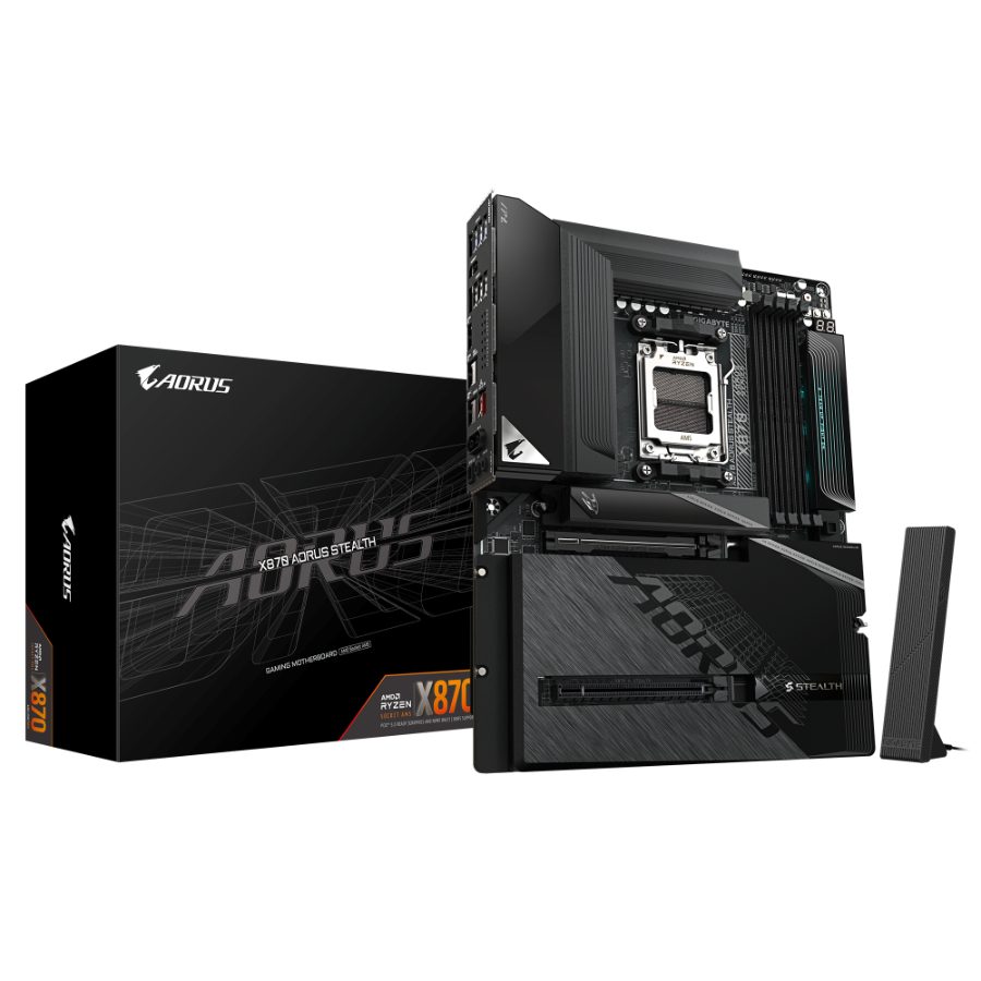 GIGABYTE X870 Aorus Stealth ATX Wifi7 DDR5 AMD Motherboard