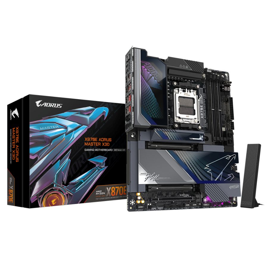 GIGABYTE X870E Aorus Master X3D Wifi7 DDR5 AMD Motherboard
