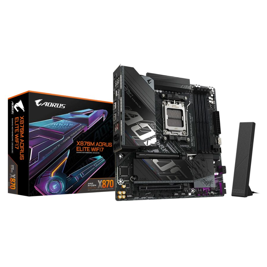 GIGABYTE X870M Aorus Elite Wifi7 DDR5 AMD Motherboard