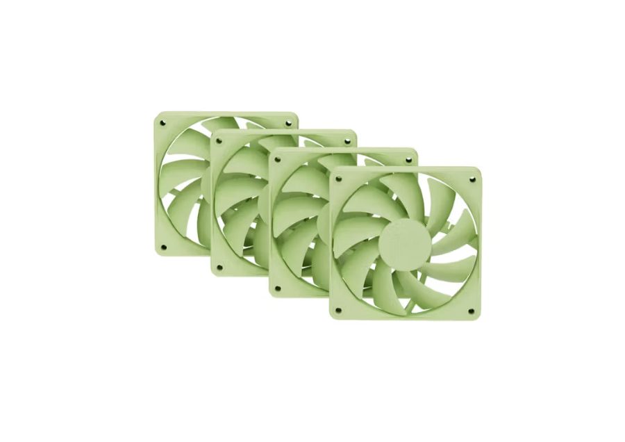 HYTE FA12 120mm Non RGB Cabinet Fan (Matcha Green) (Pack Of 4)