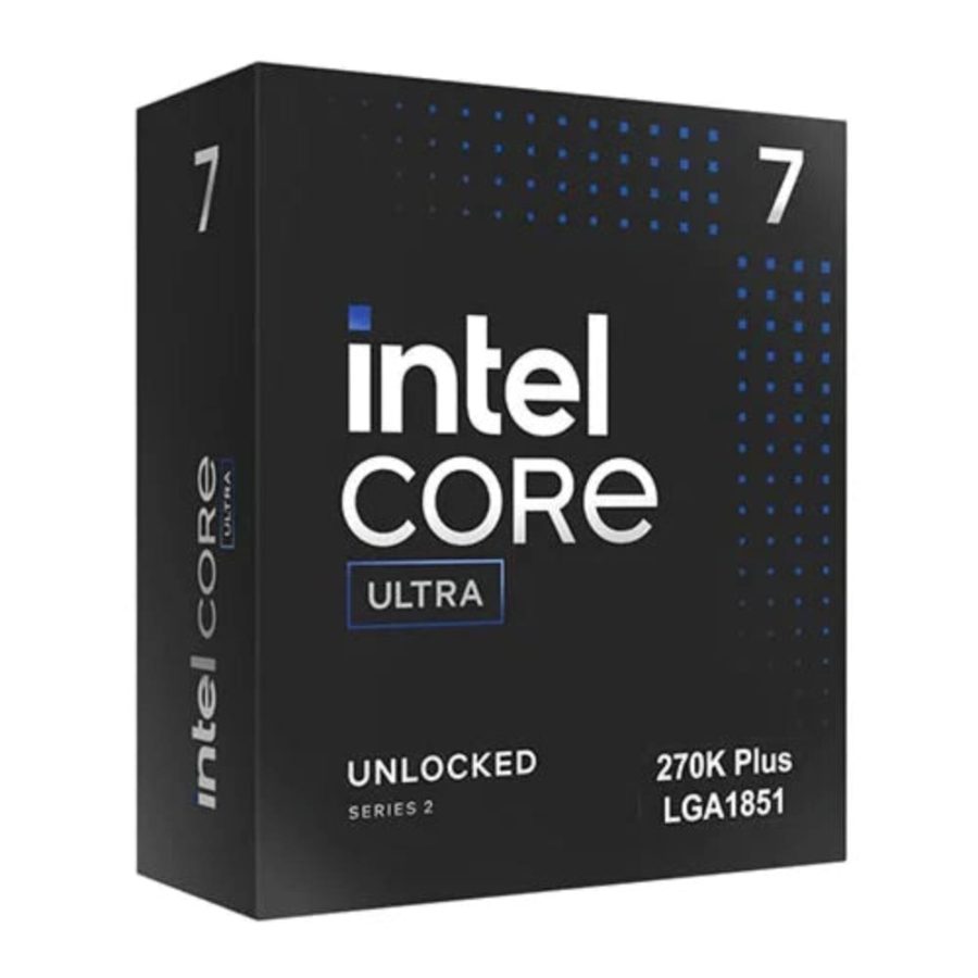 INTEL Core Ultra 7 270K Plus Processor (5.5 GHz / 24 Core / 24 Threads)