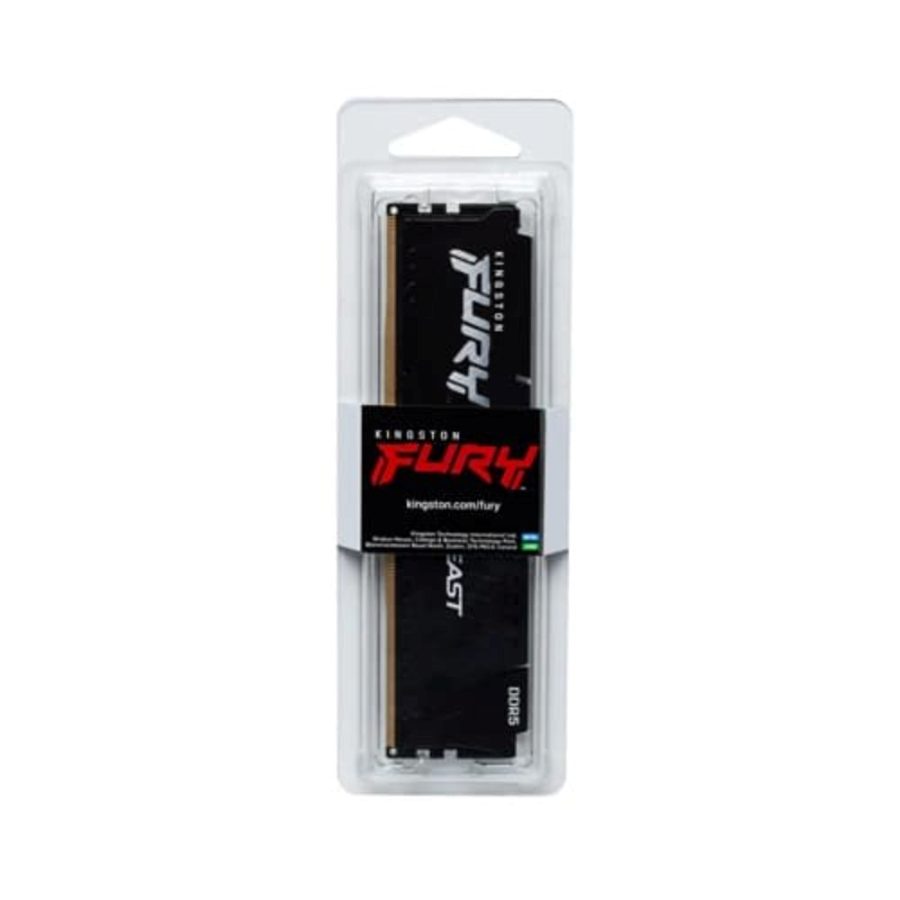 KINGSTON Fury Beast 32GB (32GB x 1) 5200MHz DDR5 RAM (Black) (CL40)