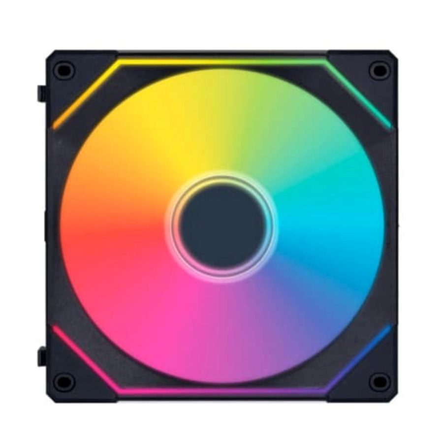 LIAN LI UNI SL-Infinity 140mm RGB Cabinet Fan (Black) (Single Pack)