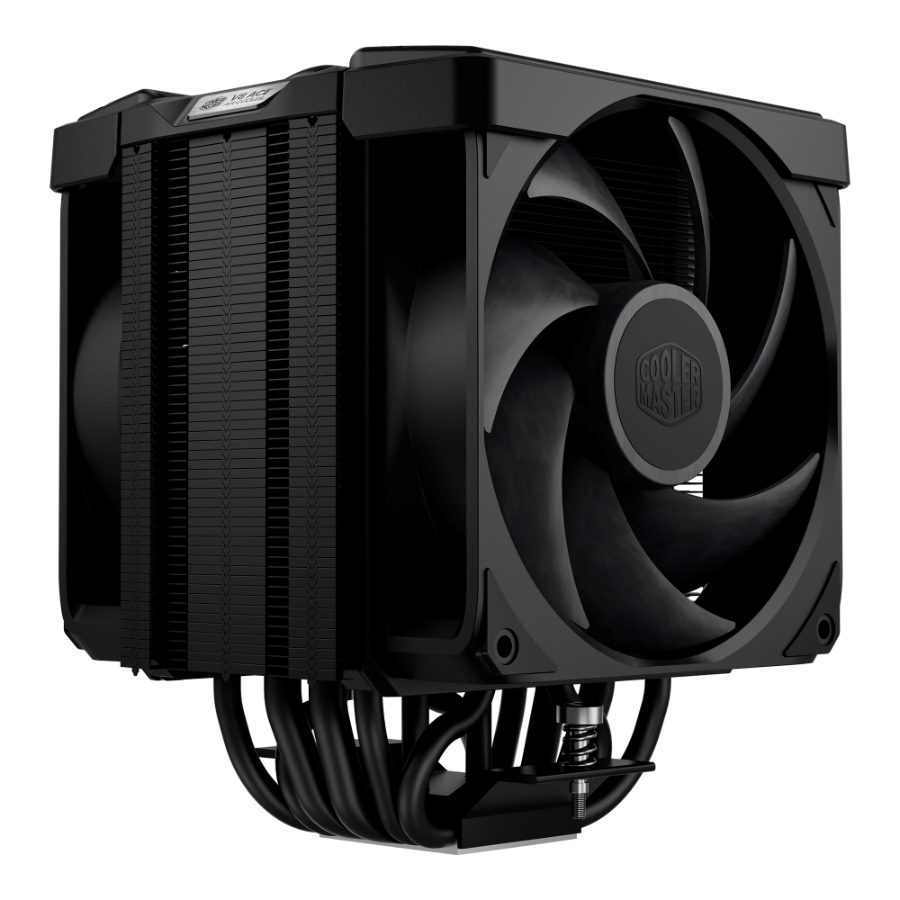 COOLER MASTER V8 ACE 3DHP Non-RGB 120mm Single Tower Air Cooler (Black) (AMD) - picture 2