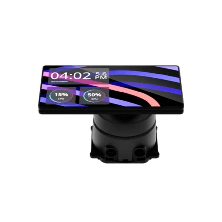 COOLER MASTER MasterLiquid Core 360 ARGB CPU Liquid Cooler (Black) (With 6 inch LCD Display) - picture 2