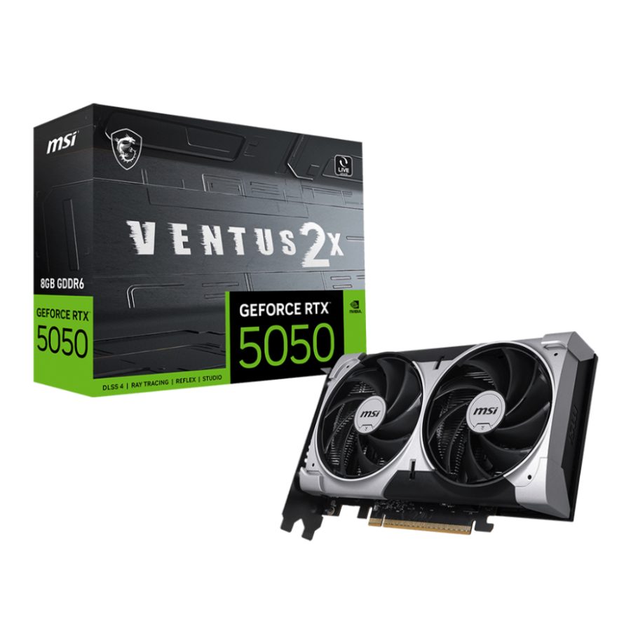 MSI GeForce RTX 5050 Ventus 2X 8GB NVIDIA Graphic Card
