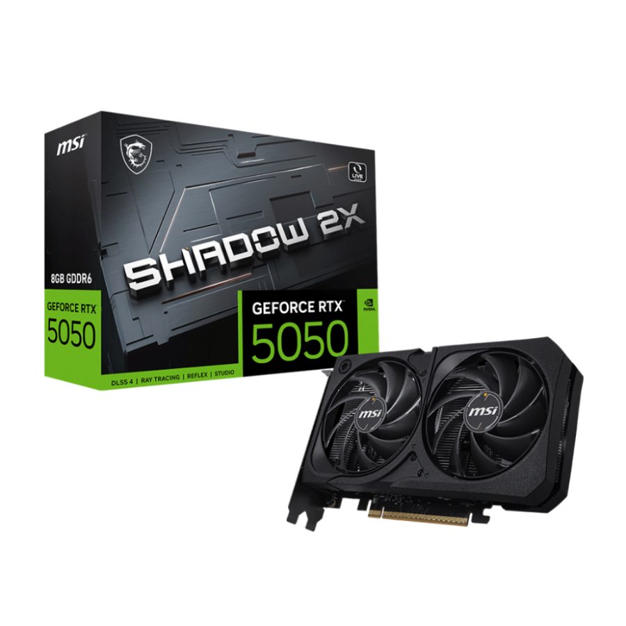 MSI GeForce RTX 5050 Shadow 2X 8GB NVIDIA Graphic Card