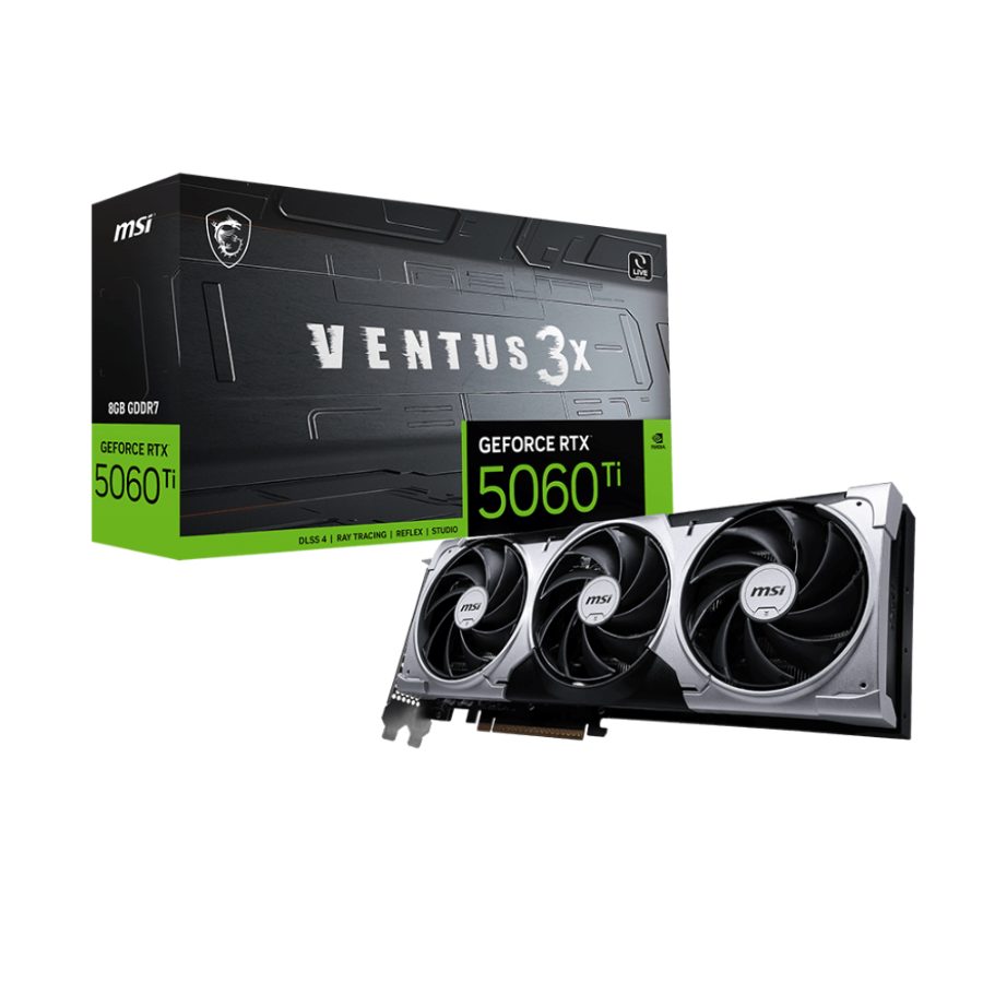 MSI GeForce RTX 5060 Ti Ventus 3X 8GB Nvidia Graphic Card