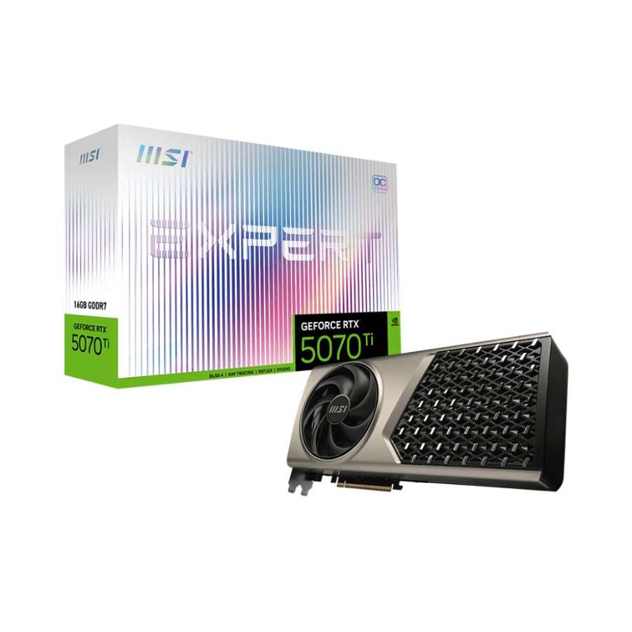 MSI GeForce RTX 5070 TI Expert OC 16GB Nvidia Graphic Card
