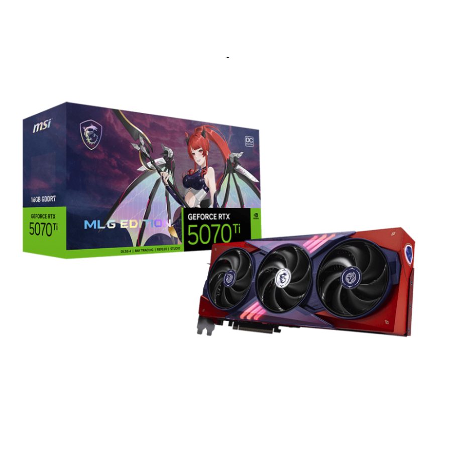 MSI GeForce RTX 5070 TI MLG Edition OC 16GB Nvidia Graphic Card