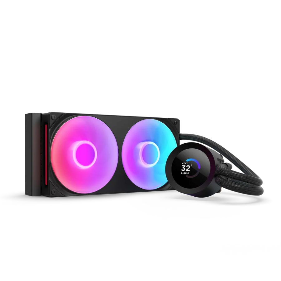 NZXT Kraken Plus RGB 240mm AIO CPU Liquid Cooler (Black)