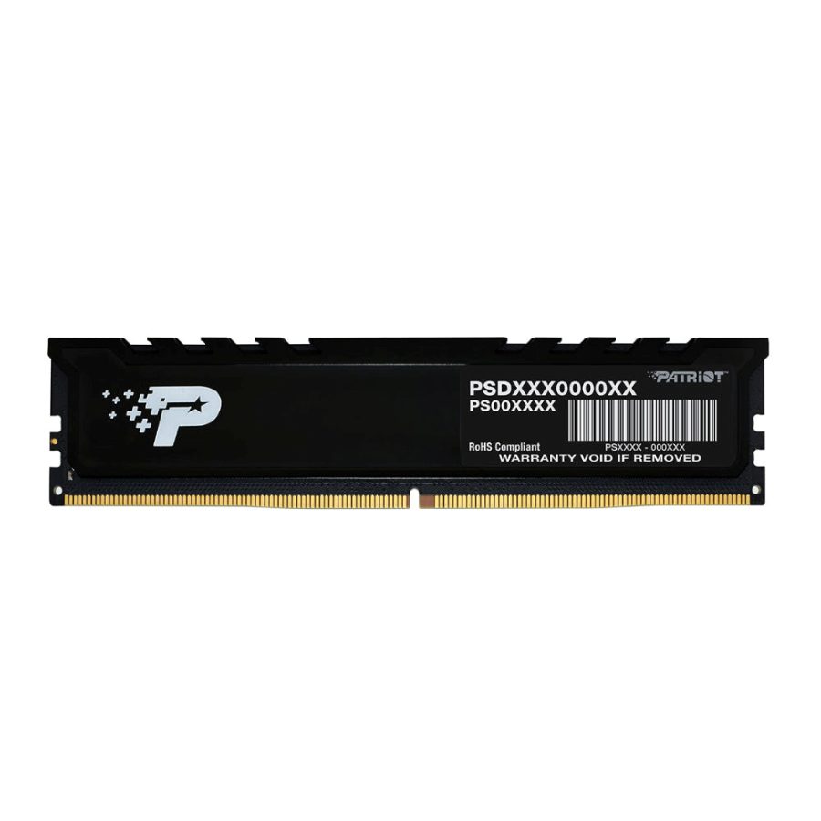 PATRIOT Signature Line Premium 16GB (16GBx1) 5600MHz DDR5 RAM (Black) (CL46)