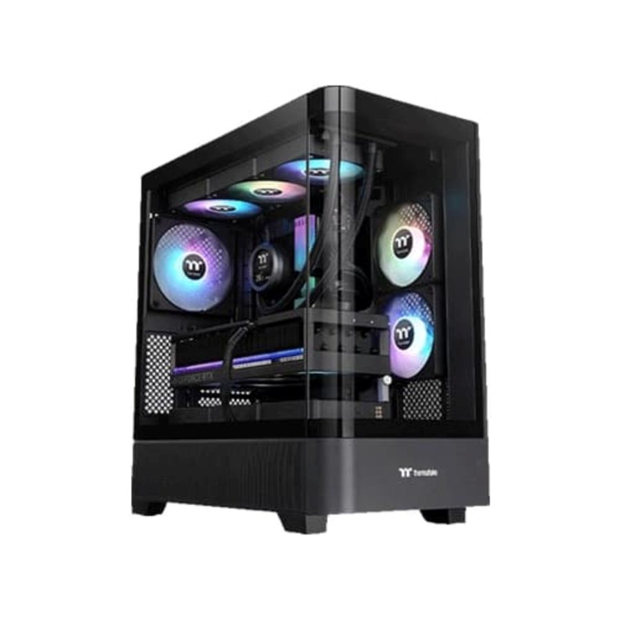 THERMALTAKE View 290 TG ARGB ATX Mid Tower Cabinet (Black)