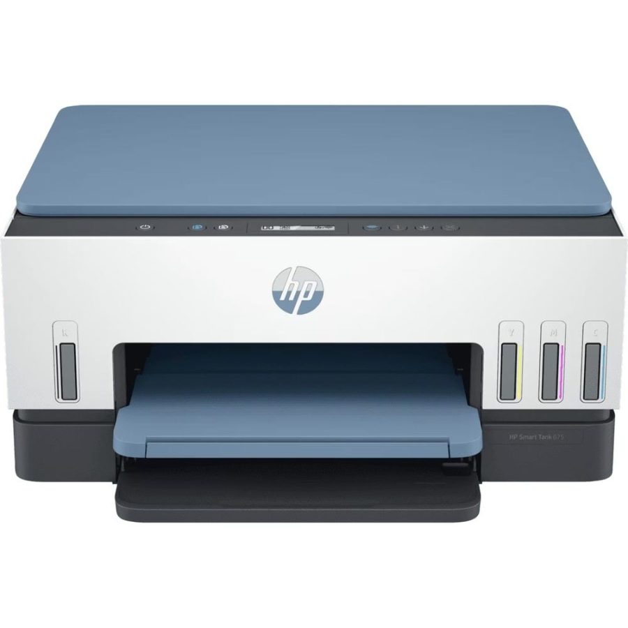 HP Smart Tank 675 All-in-One WiFi Colour Ink Tank Printer, Print Copy Scan, Auto Duplex, Dual Band WiFi, High Volume Printing, Automatic Ink Sensor (28C12A)
